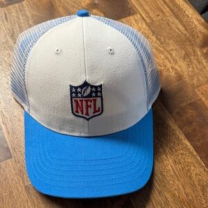 NFL White and Blue Cap with Logo